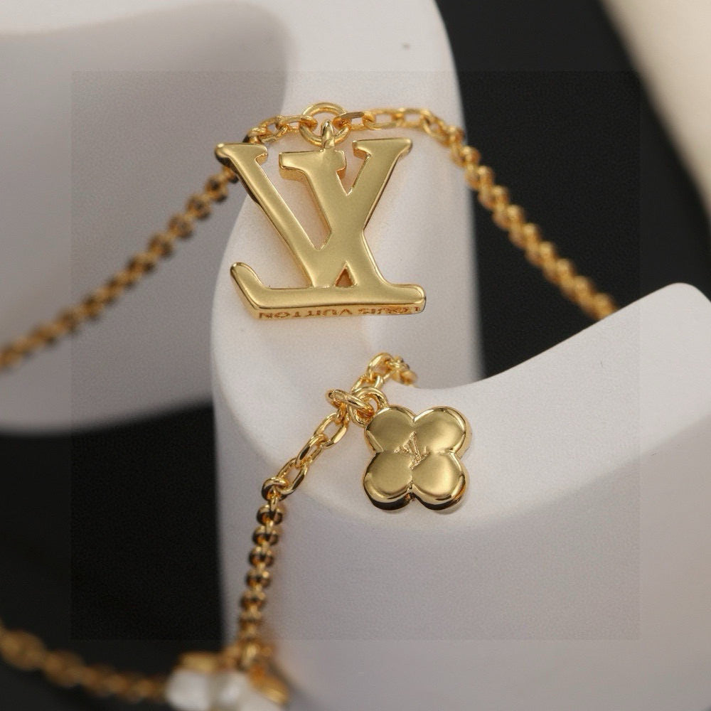 letter Necklace for women - alternate angle view 6