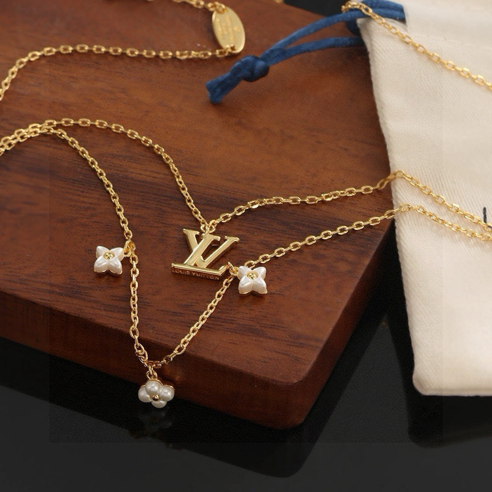 letter Necklace for women - alternate angle view 9