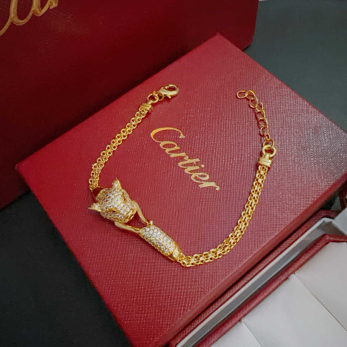 gold minimalist Ring for men - alternate angle view 3