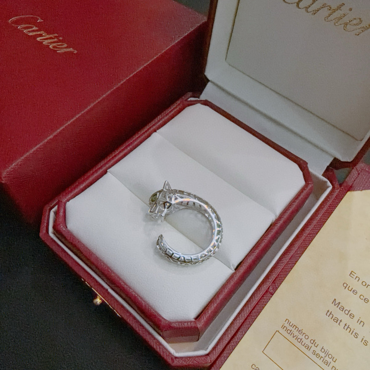 gold minimalist Ring for men - alternate angle view 2