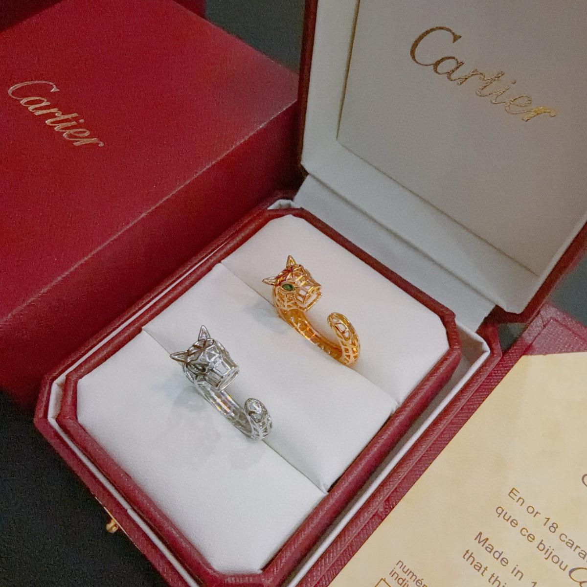 gold minimalist Ring for men - alternate angle view 4