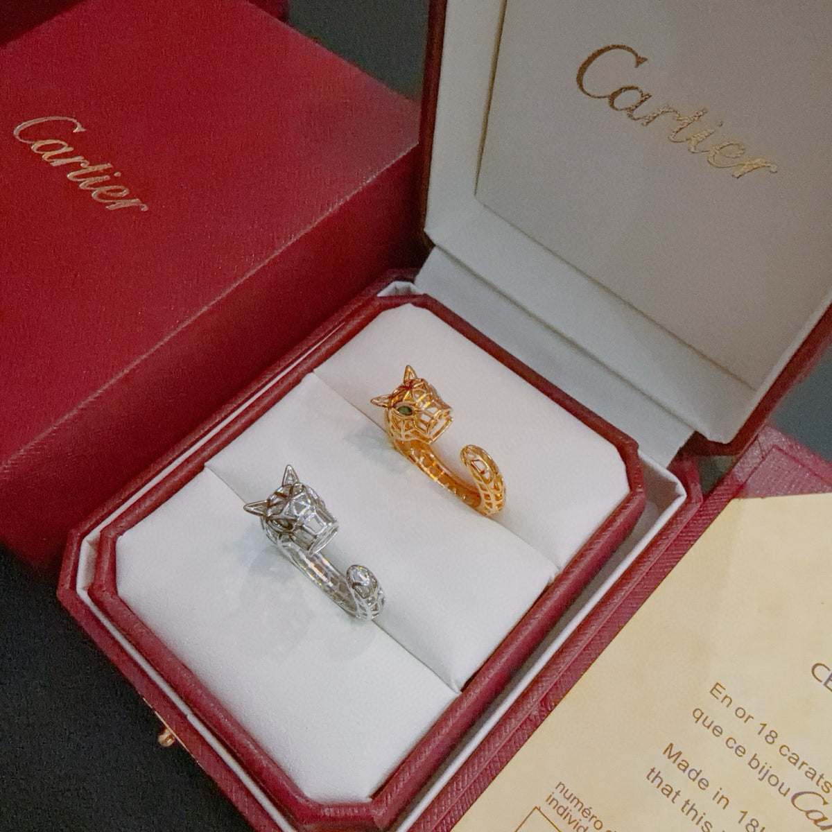 gold minimalist Ring for men - alternate angle view 3