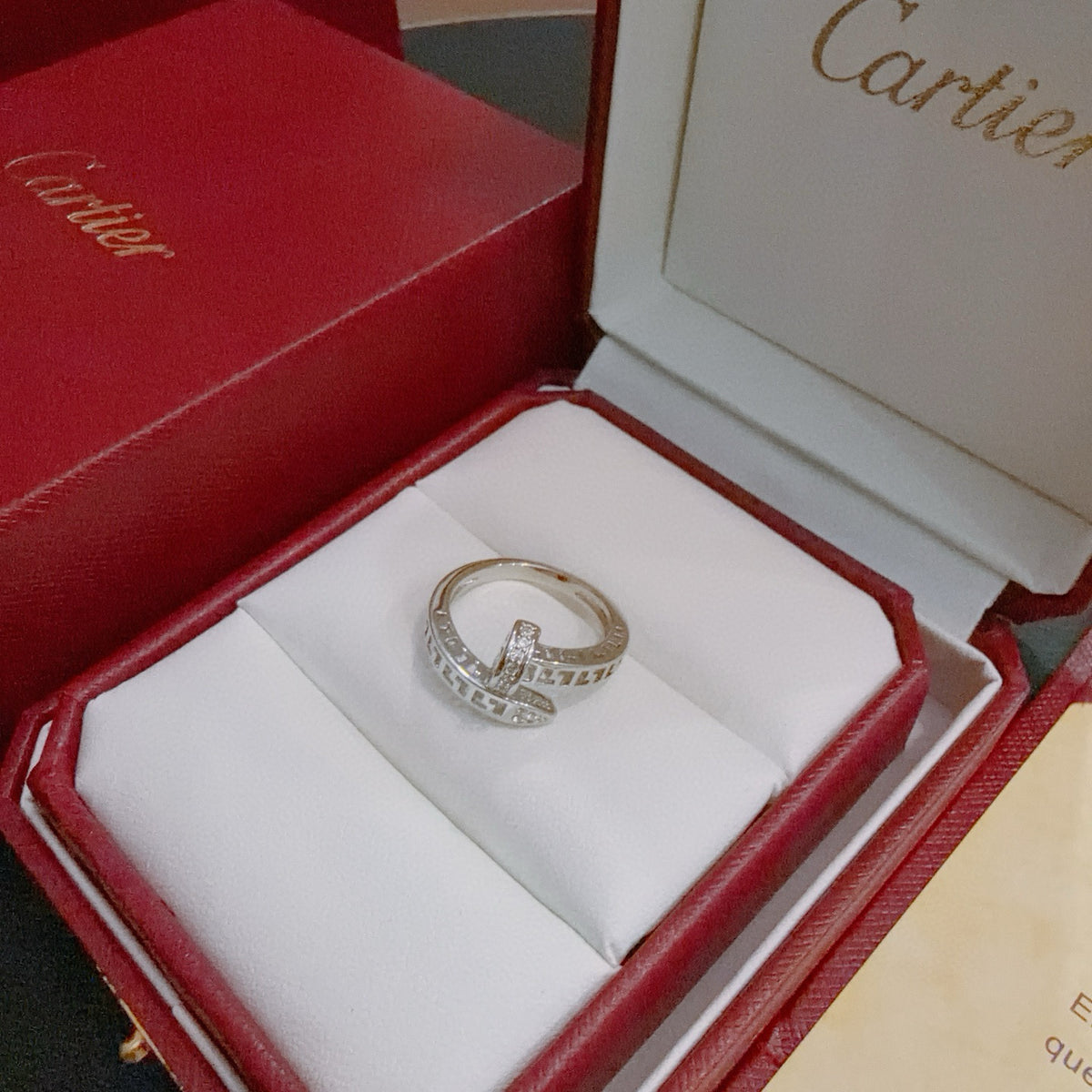 gold minimalist Ring for men - alternate angle view 3