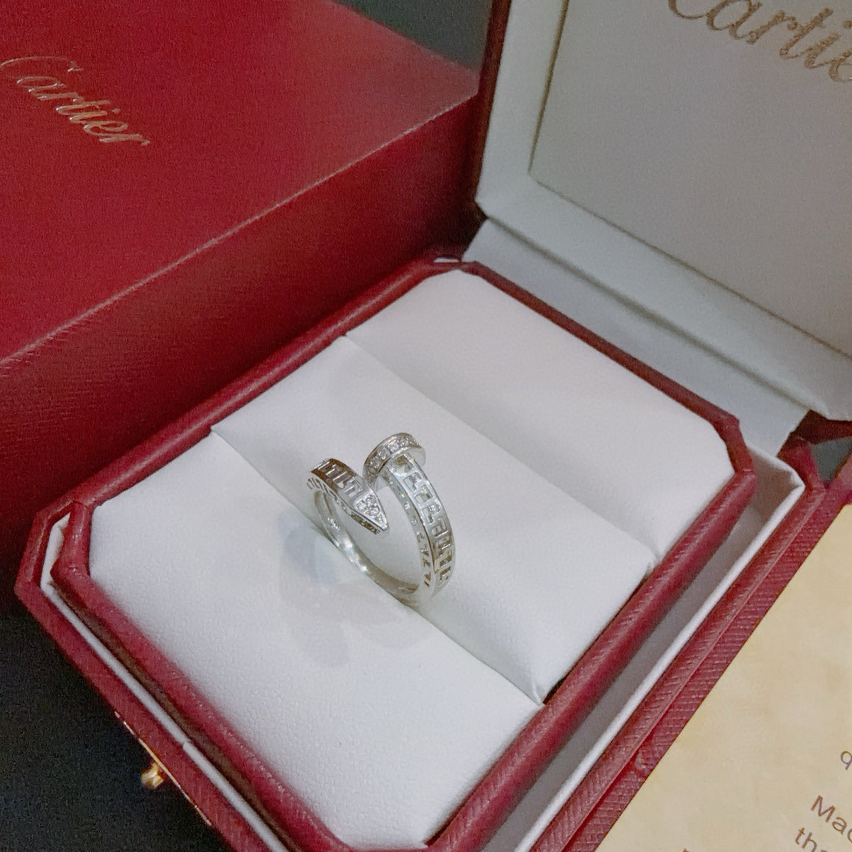 gold minimalist Ring for men - alternate angle view 5