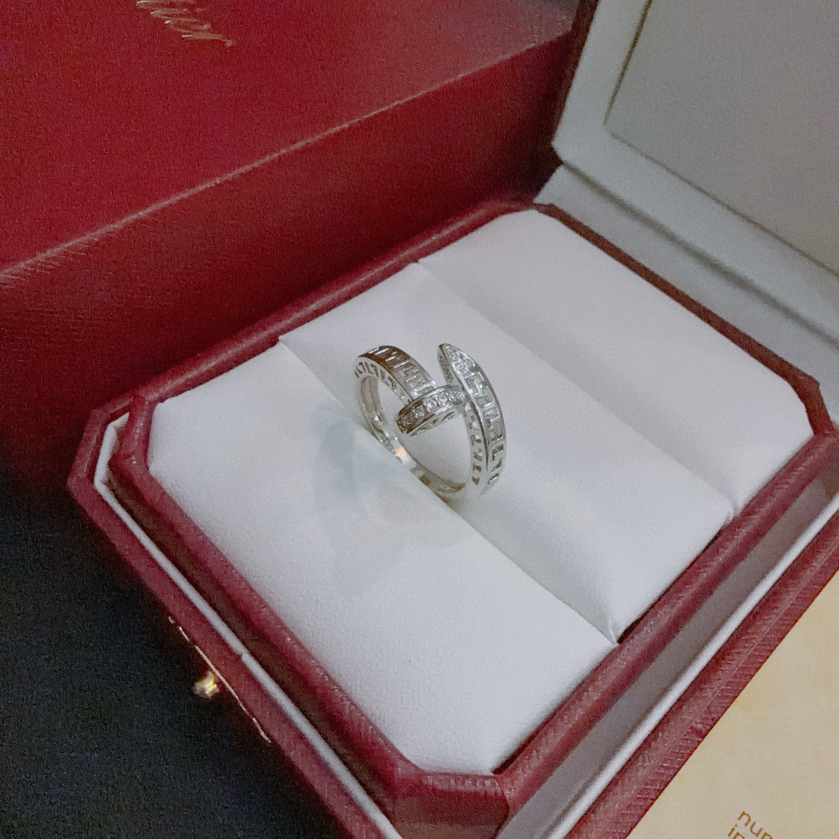 gold minimalist Ring for men - alternate angle view 6