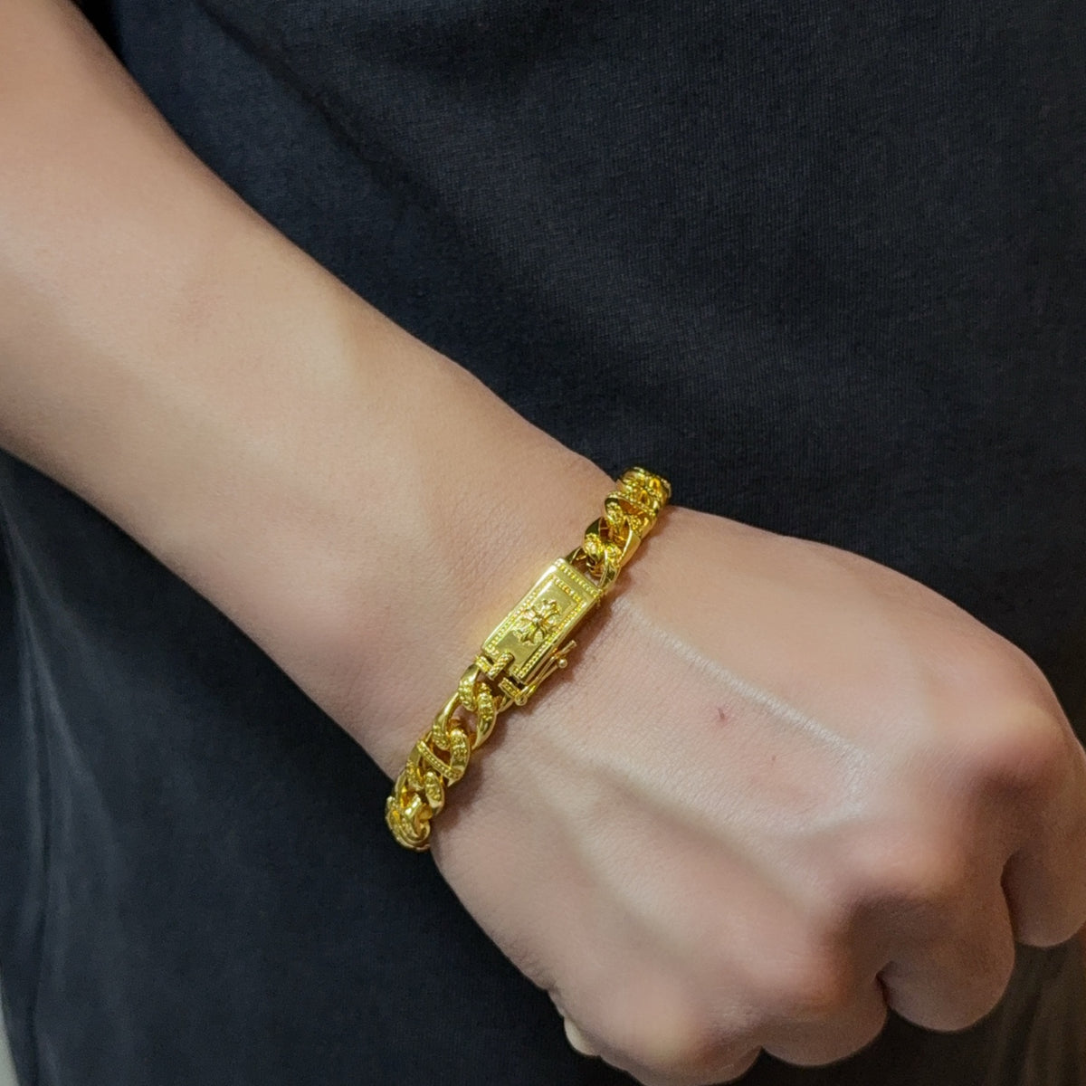 antique cross Bracelet for women - product detail view