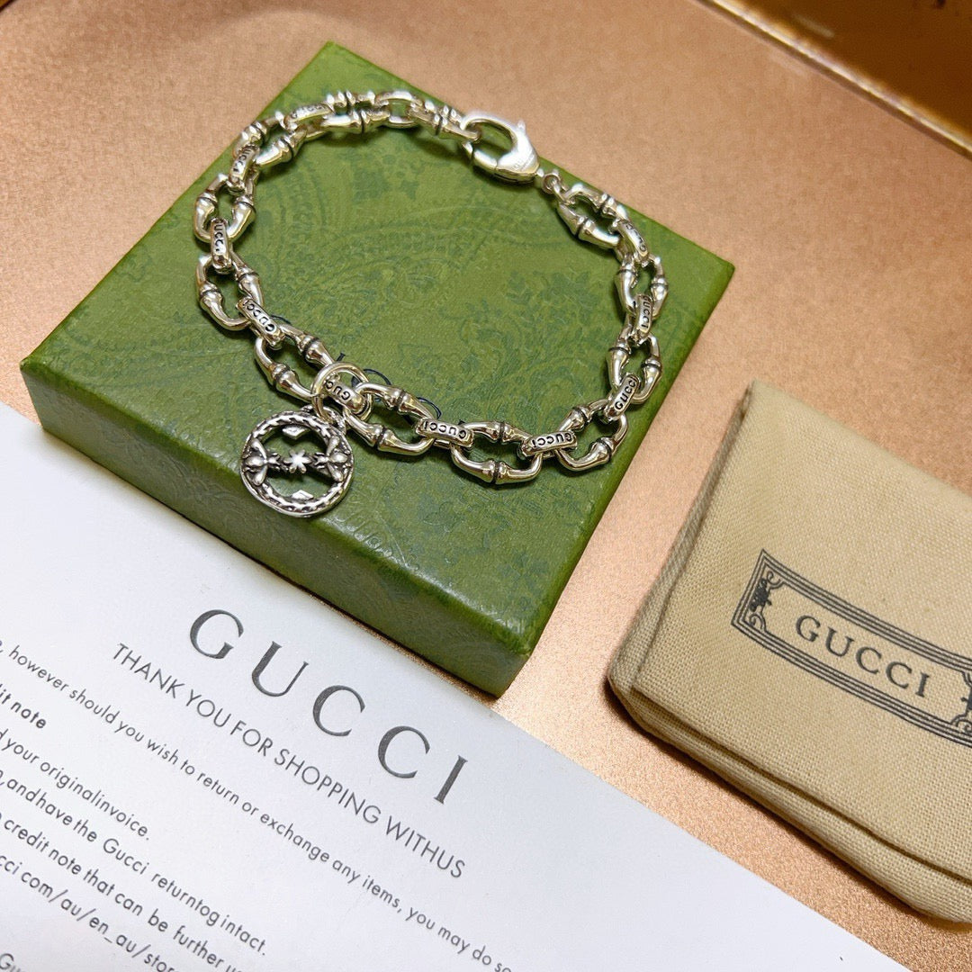beige delicate Bracelet for men - alternate angle view 4