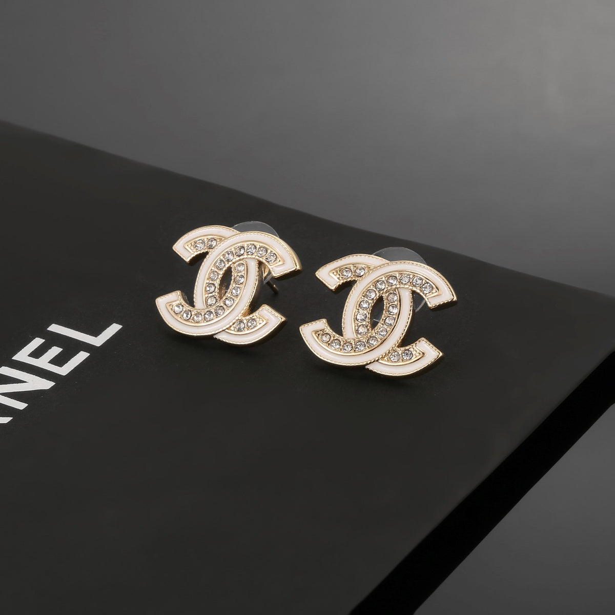 double c Drop Earrings for women - alternate angle view 4