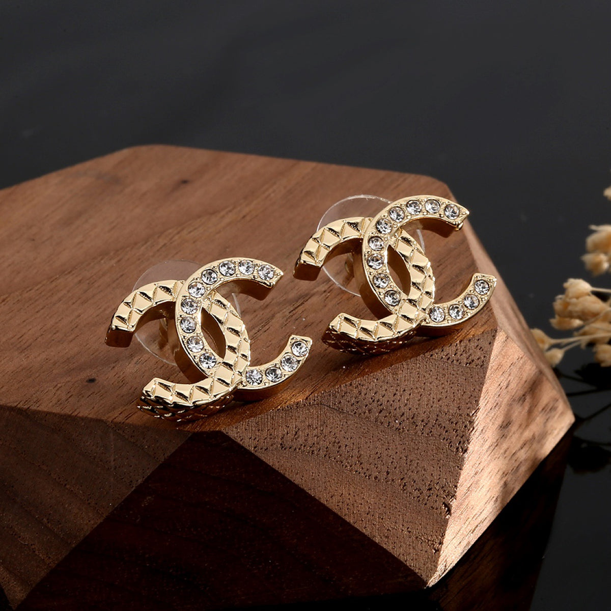 minimalist Drop Earrings for women - alternate angle view 5
