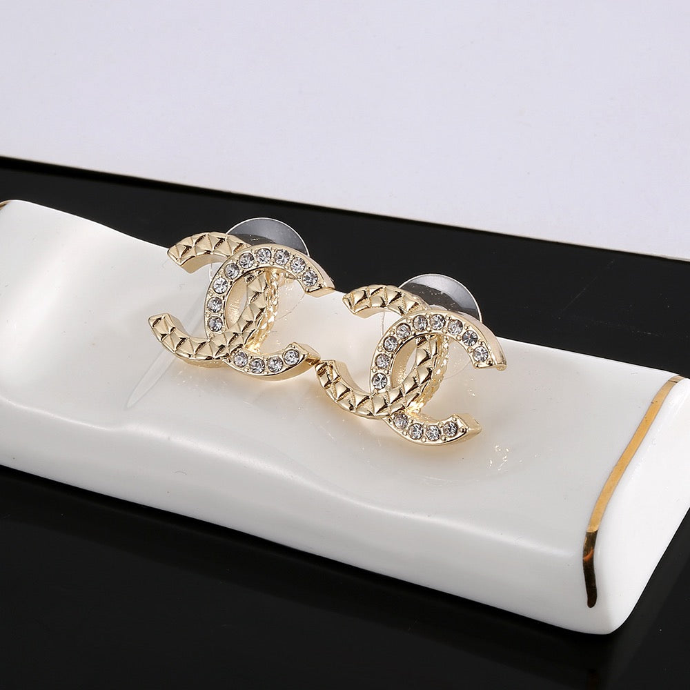 minimalist Drop Earrings for women - product detail view