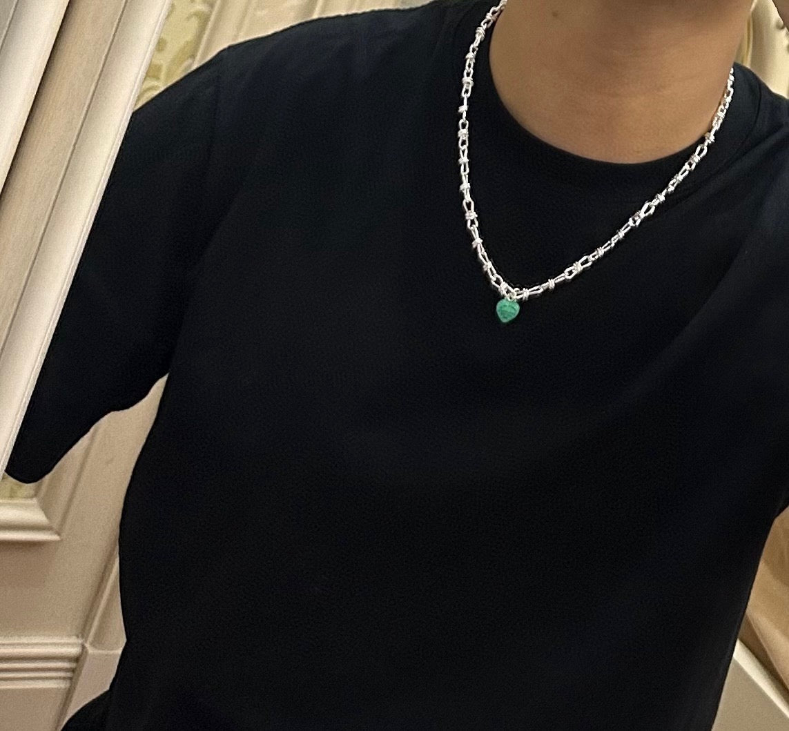 antique vintage Necklace for men - alternate angle view 5