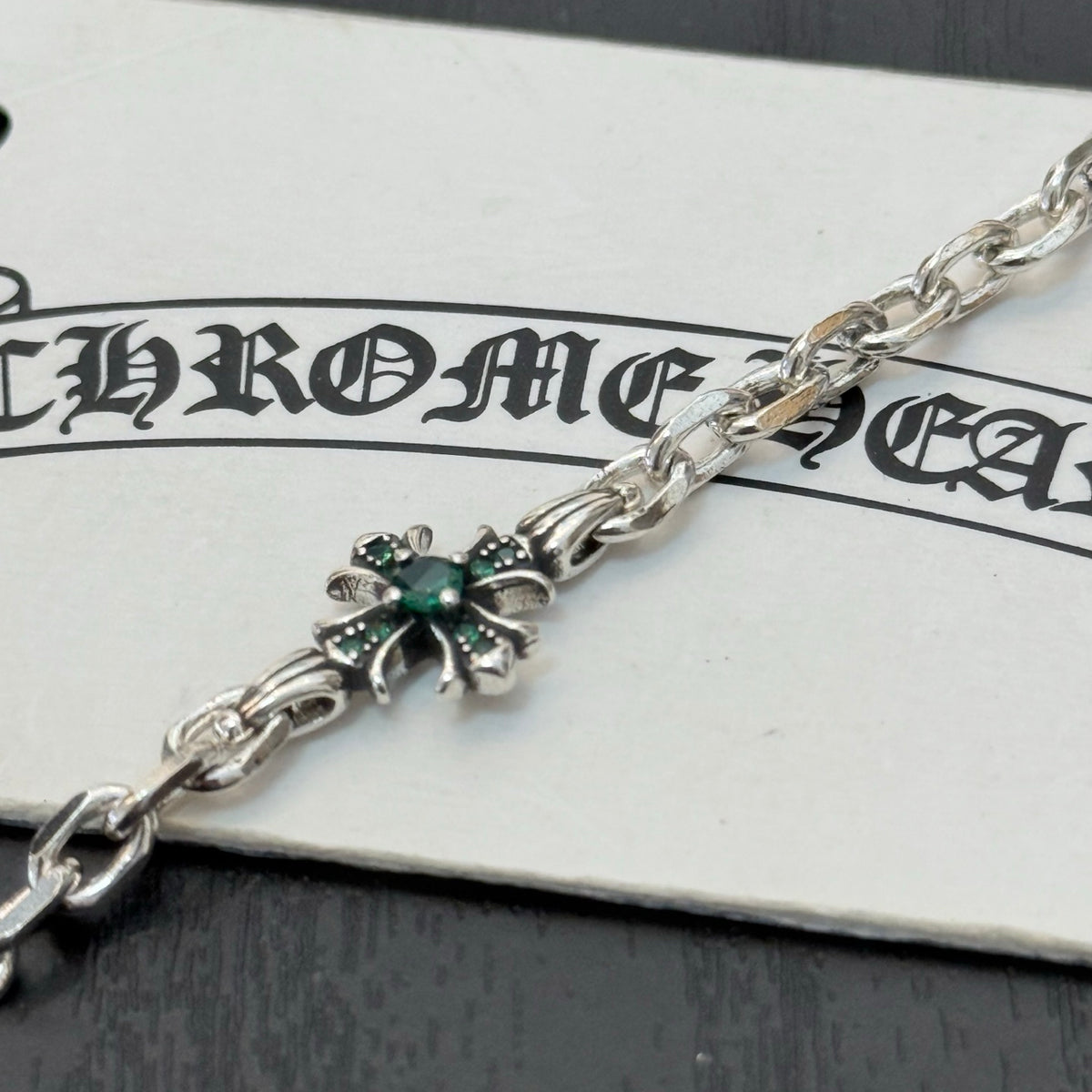 antique crystal cross Bracelet for women - alternate angle view 8