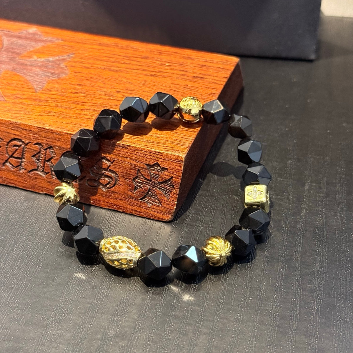 antique cross Bracelet for women - alternate angle view 8