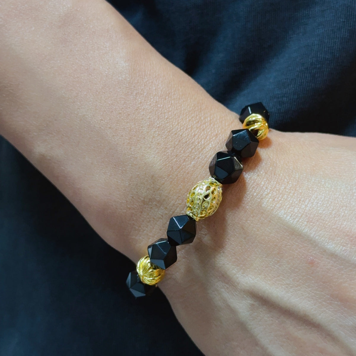 antique cross Bracelet for women - alternate angle view 2