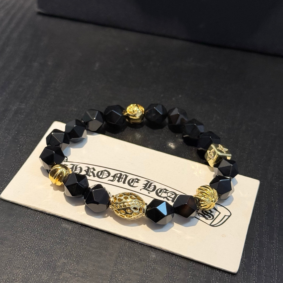 antique cross Bracelet for women - alternate angle view 5