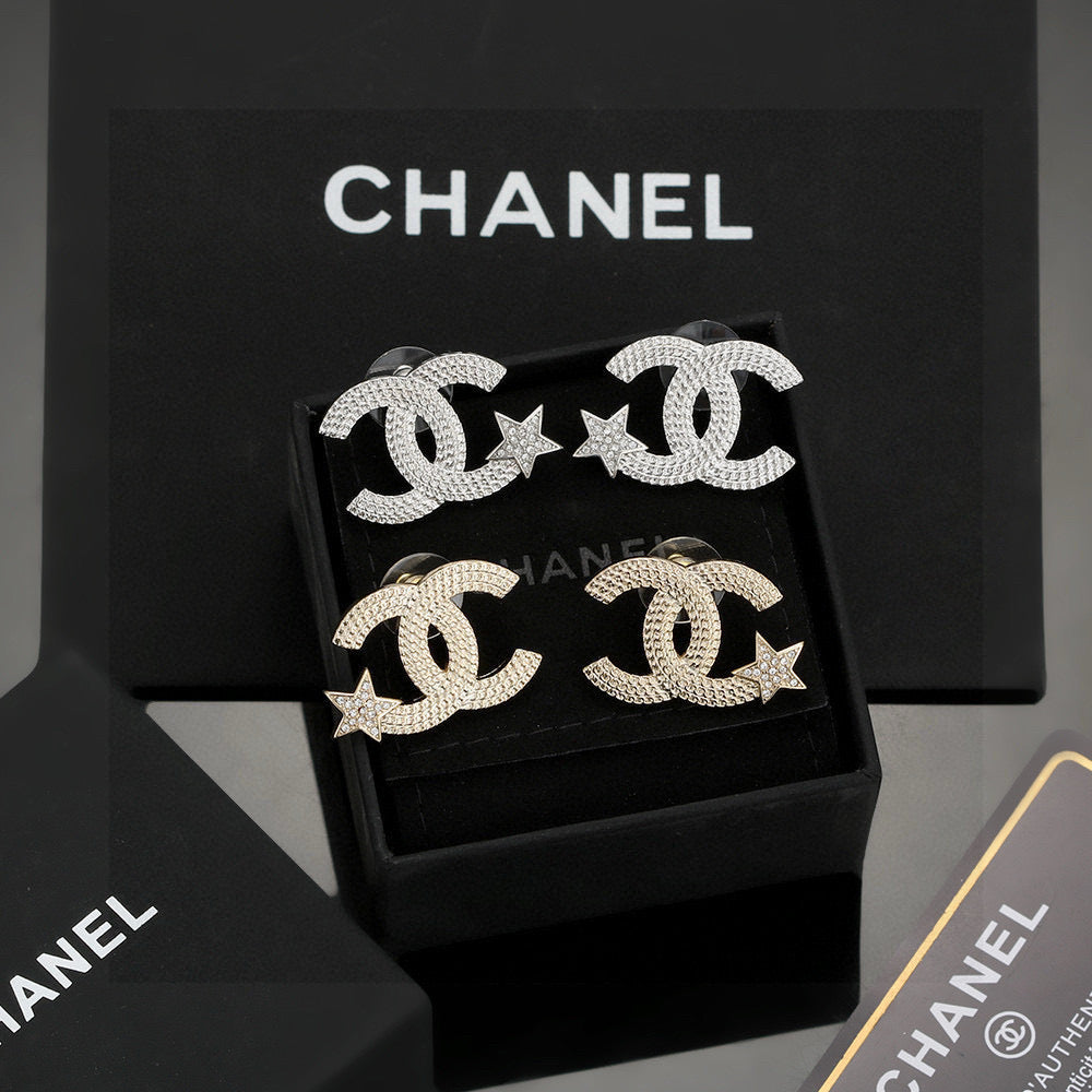 silver 925 sterling silver cute Stud Earrings for women - product detail view