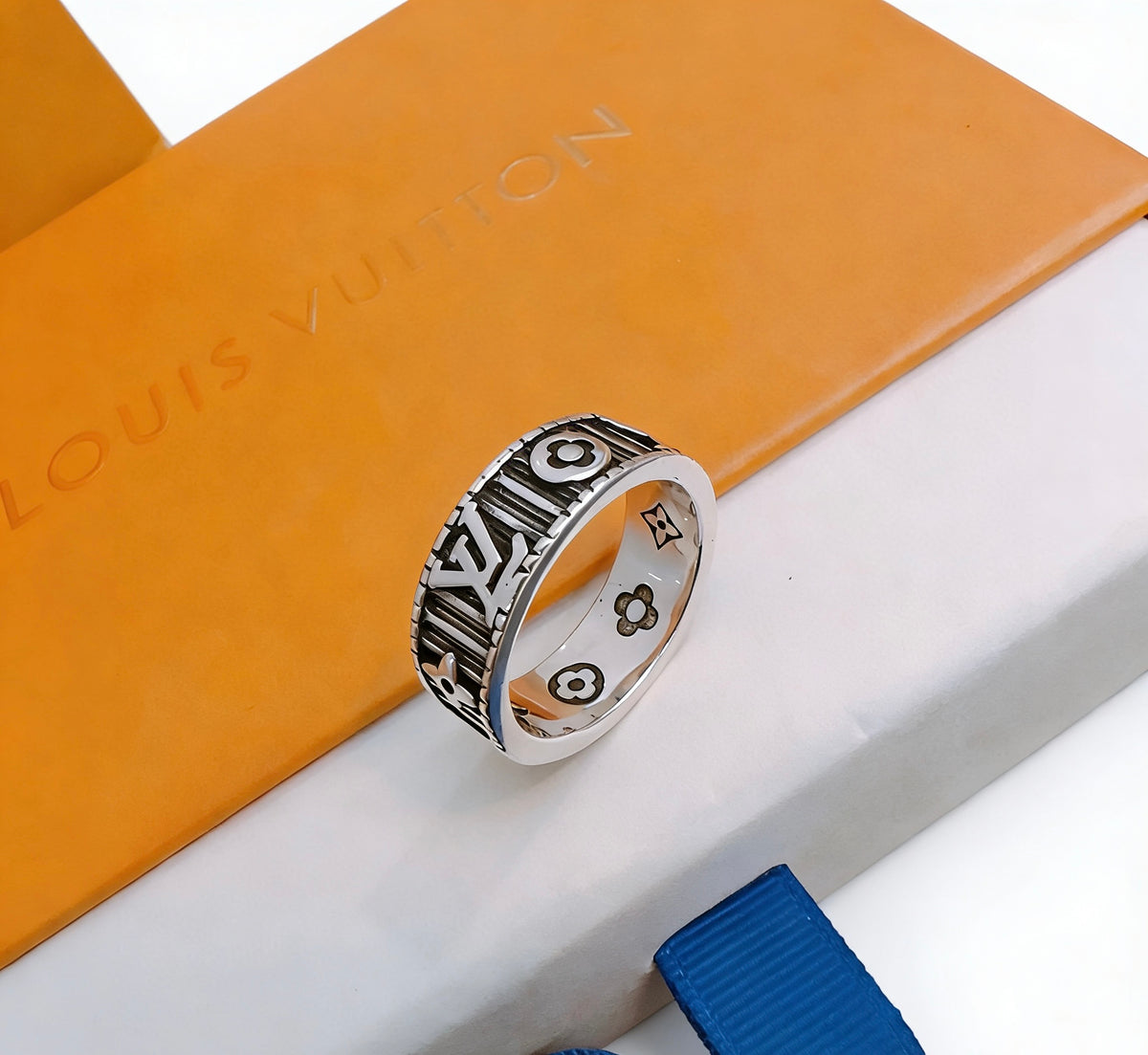 antique vintage Ring for men - alternate angle view 2