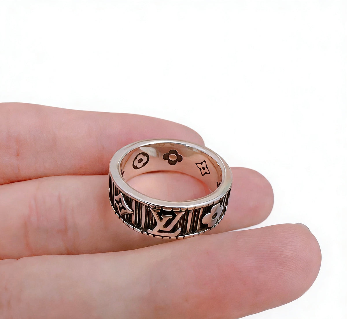 antique vintage Ring for men - alternate angle view 3