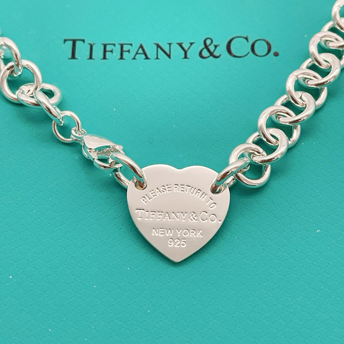 silver brass heart Necklace for women - alternate angle view 2