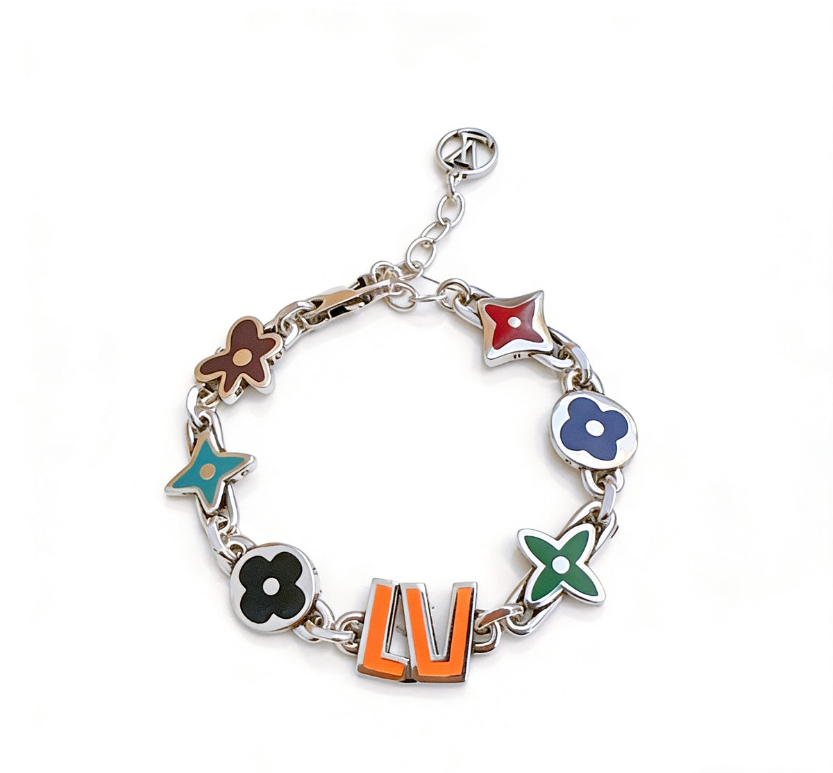antique chain Bracelet for men - product detail view