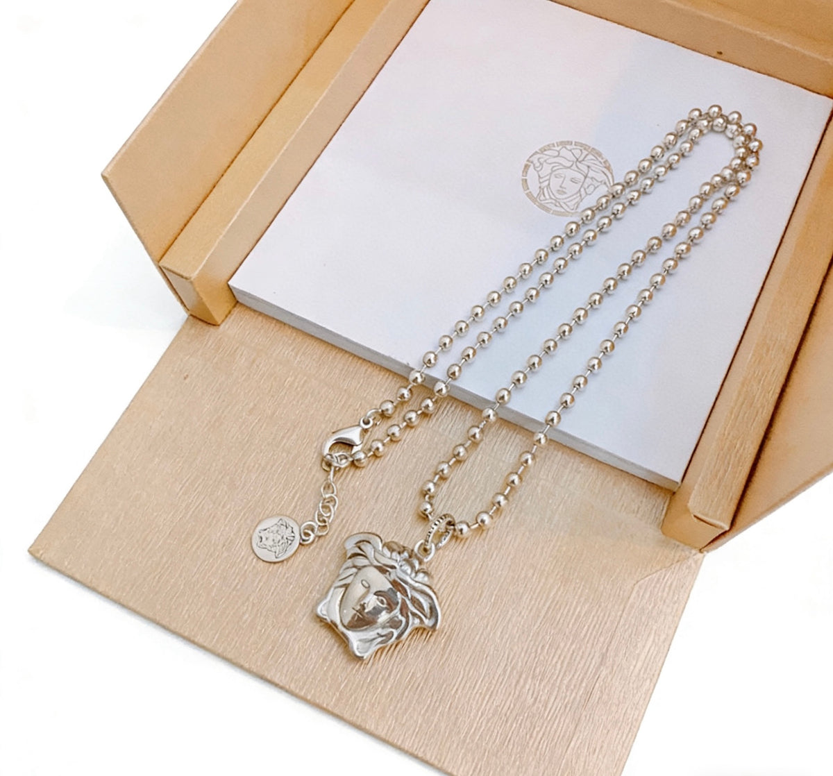 antique chain Necklace for men - alternate angle view 8