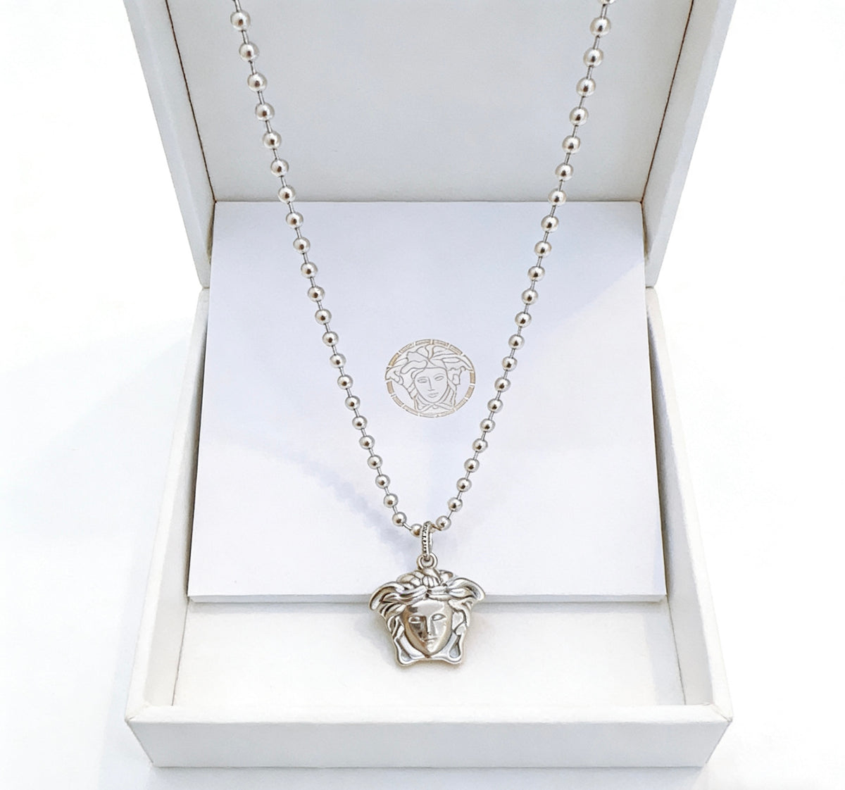 antique chain Necklace for men - product detail view