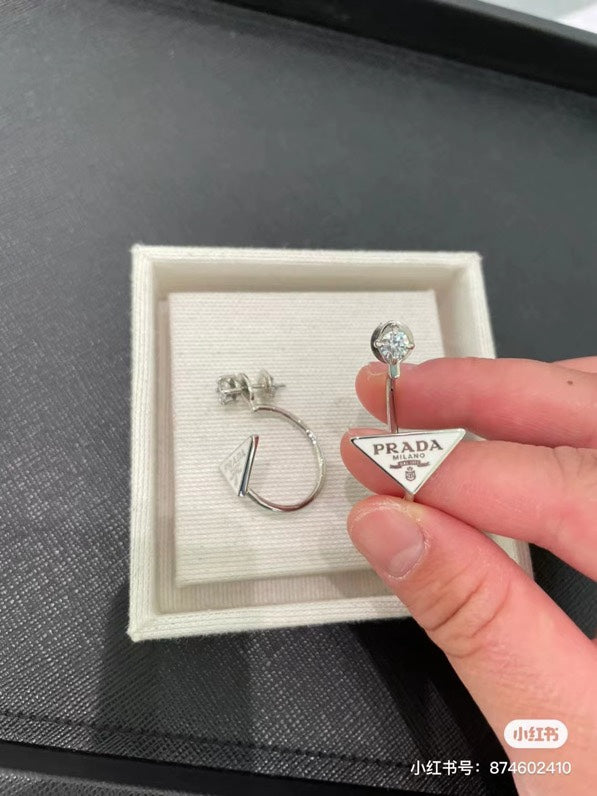 stylish Stud Earrings for women - alternate angle view 4