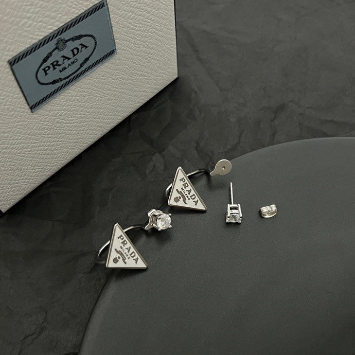 stylish Stud Earrings for women - alternate angle view 8