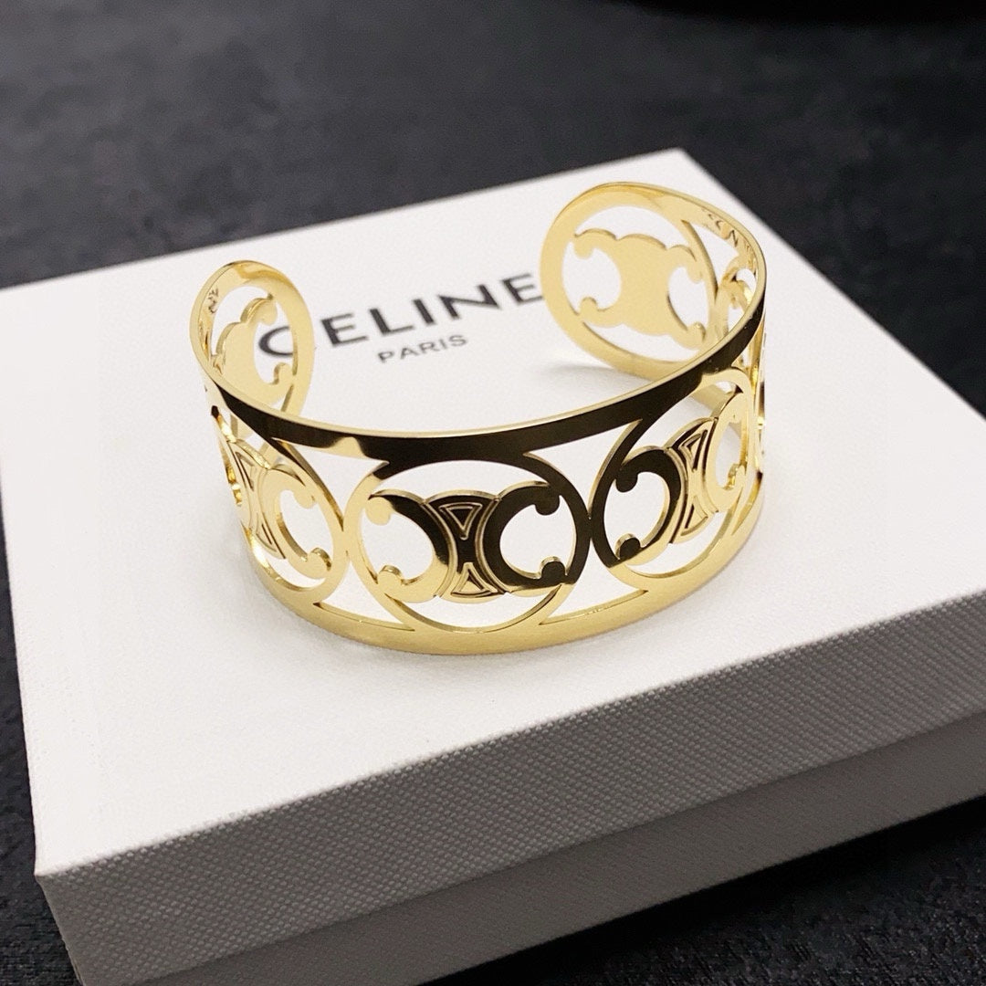 hollow Bangle for women - alternate angle view 5