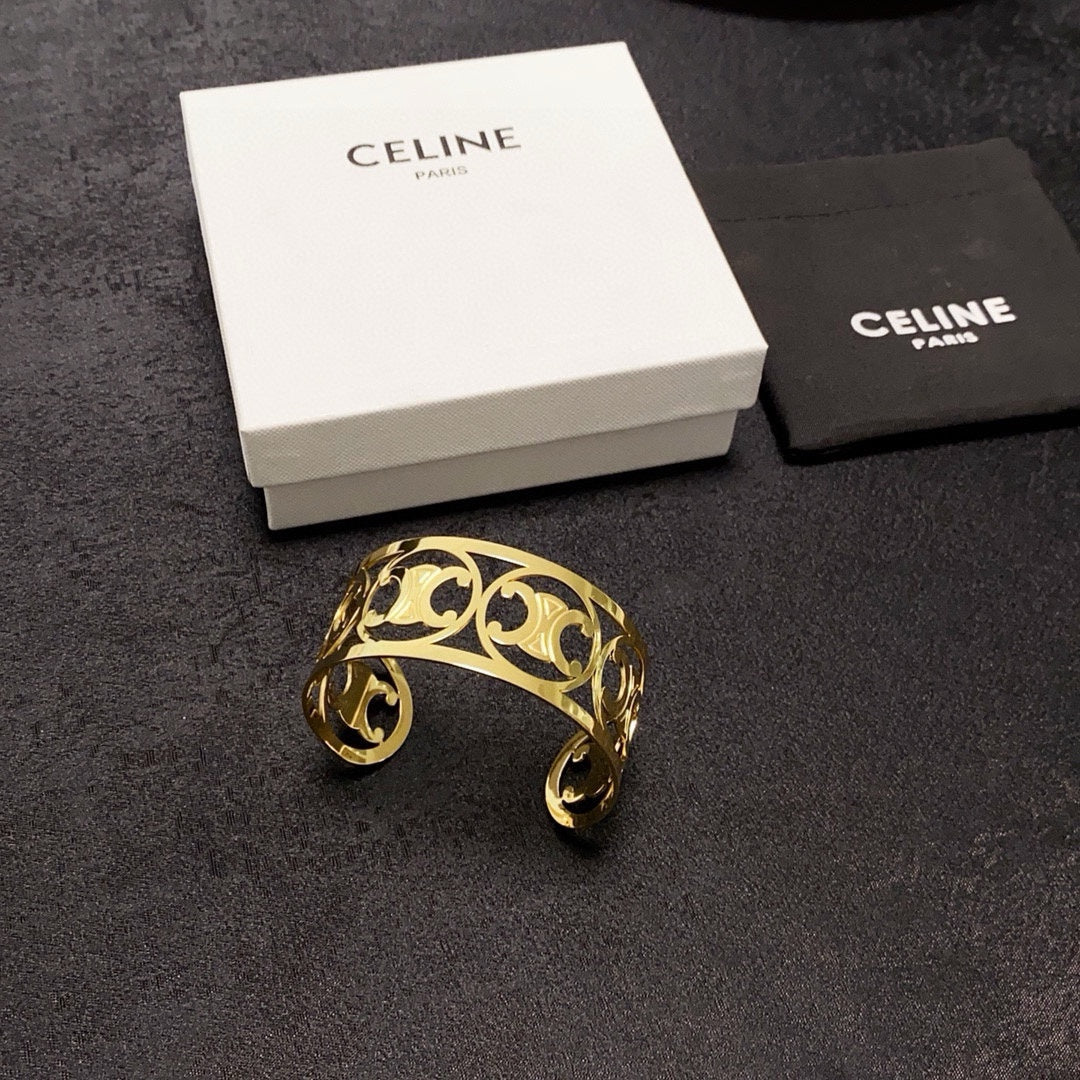 hollow Bangle for women - alternate angle view 9