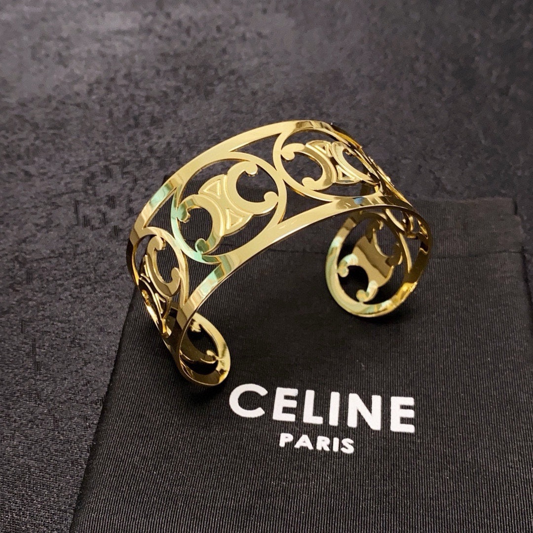 hollow Bangle for women - alternate angle view 4