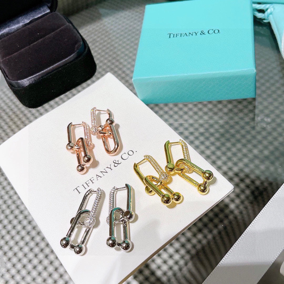 rose gold crystal rose Drop Earrings for women - alternate angle view 6