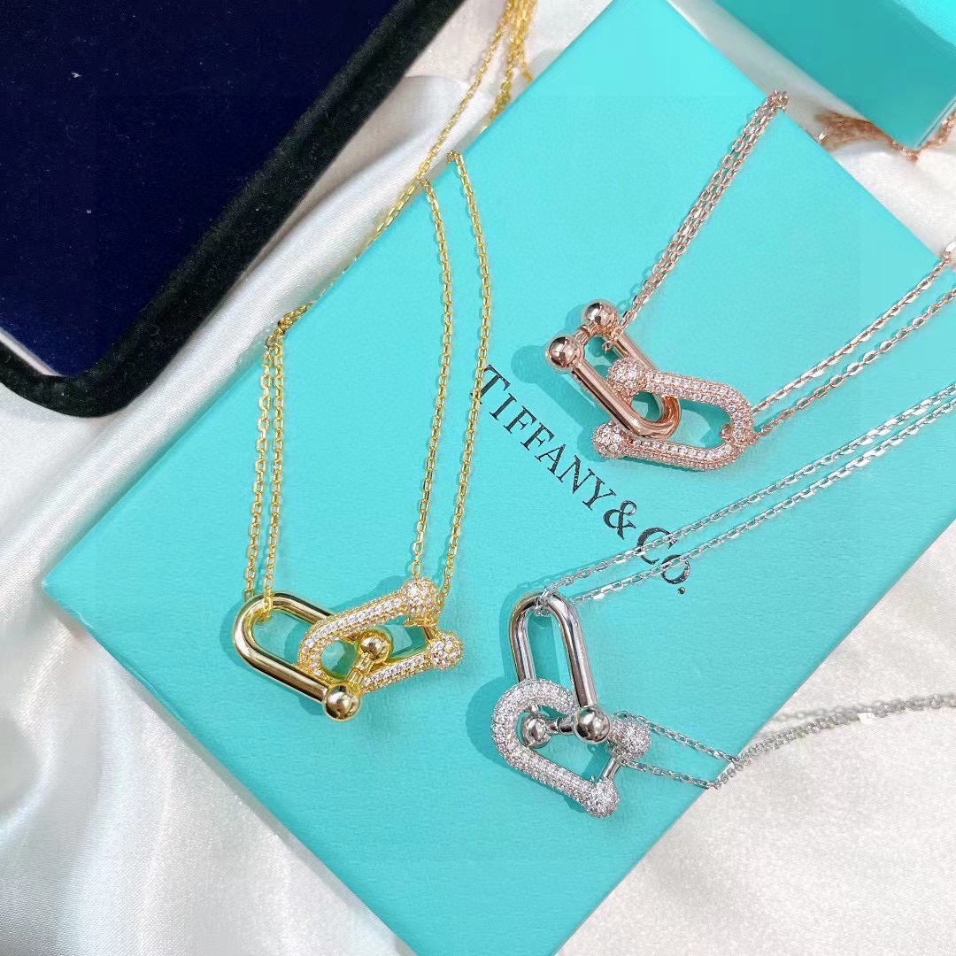 rose gold crystal rose Pendant for women - alternate angle view 6