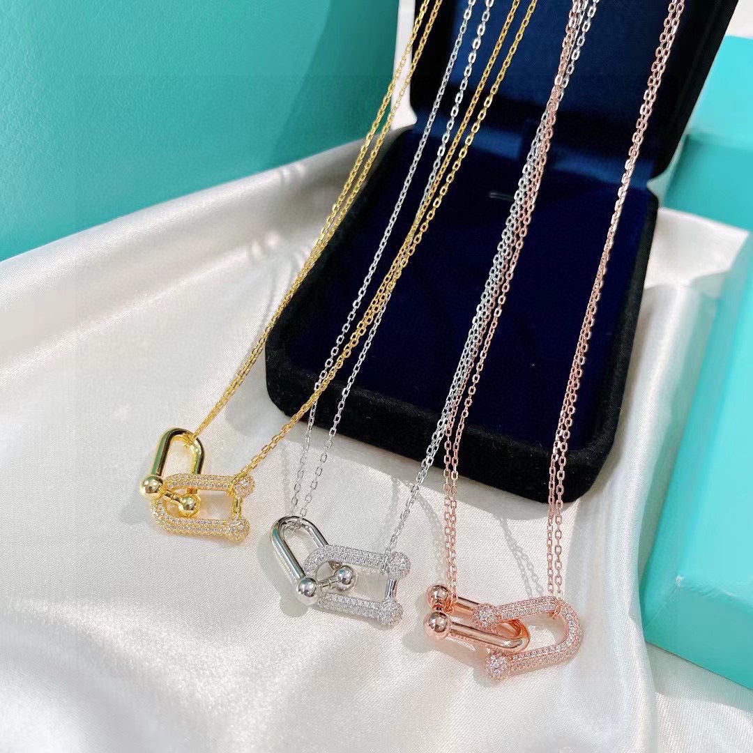 rose gold crystal rose Pendant for women - alternate angle view 4