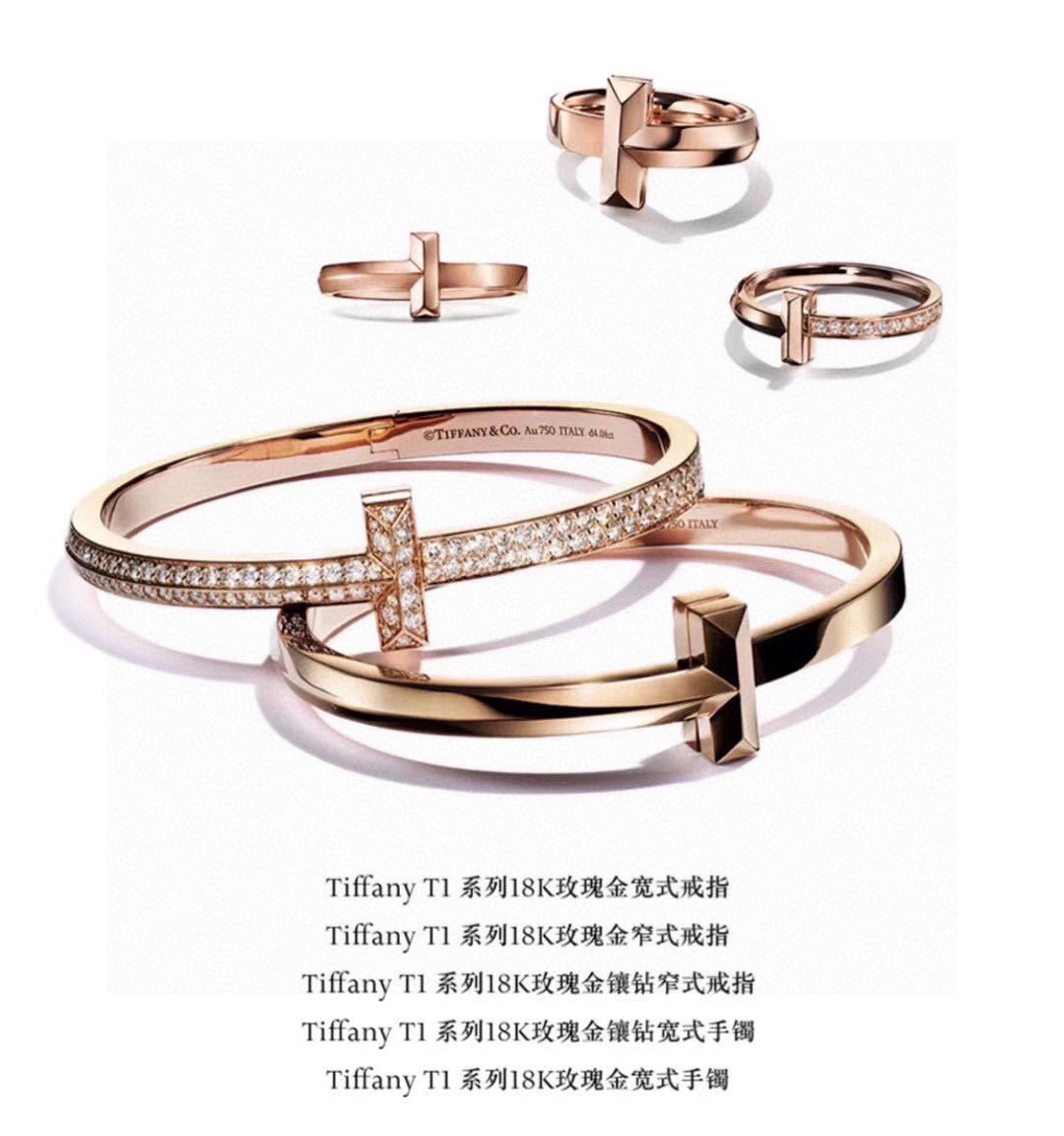 rose gold crystal rose Bangle for women - alternate angle view 3