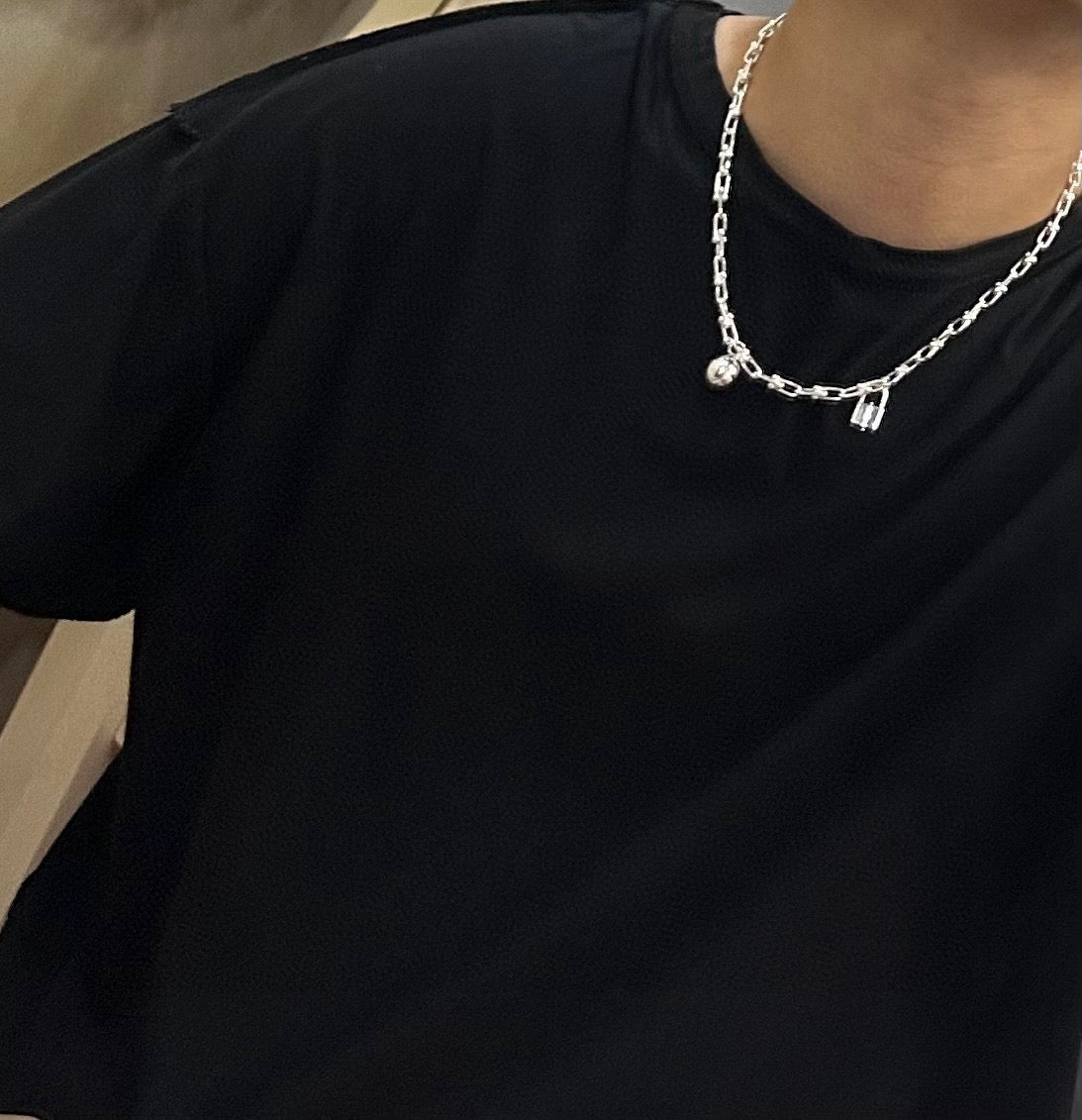 antique vintage Necklace for men - alternate angle view 7