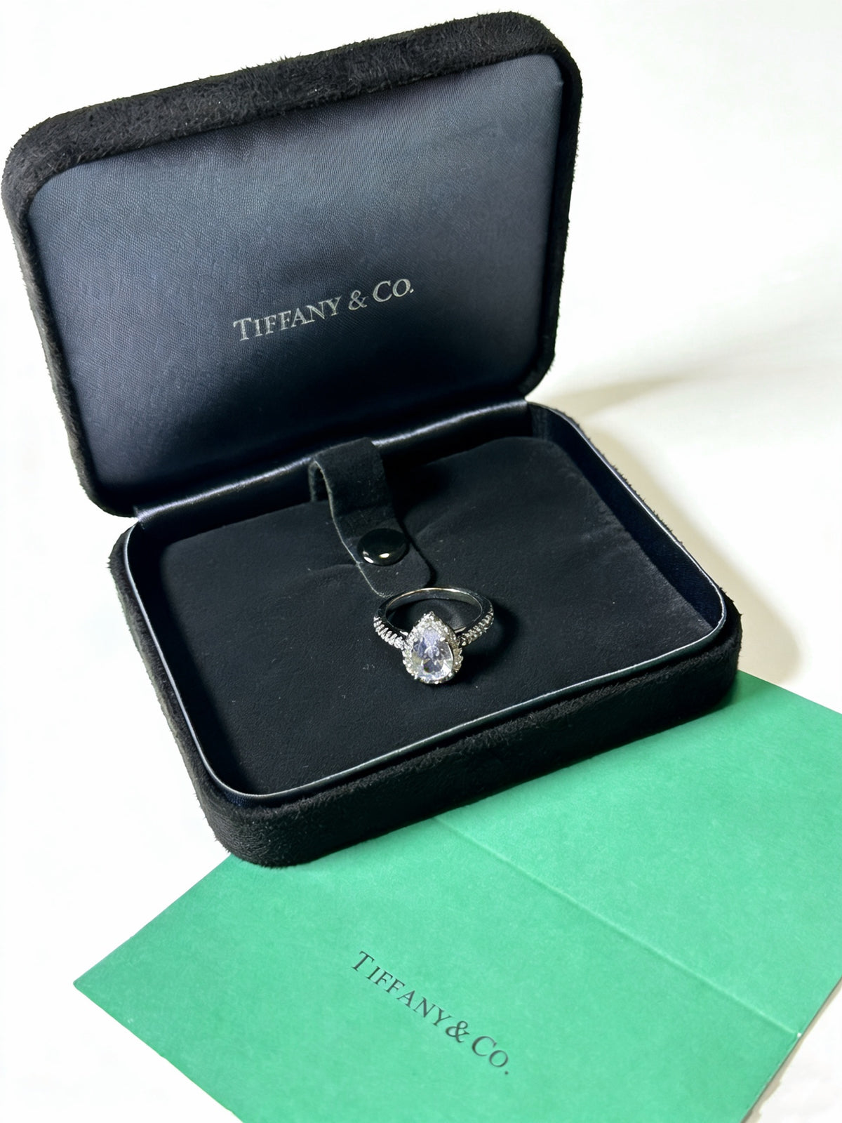 gold crystal minimalist Ring for women - alternate angle view 6