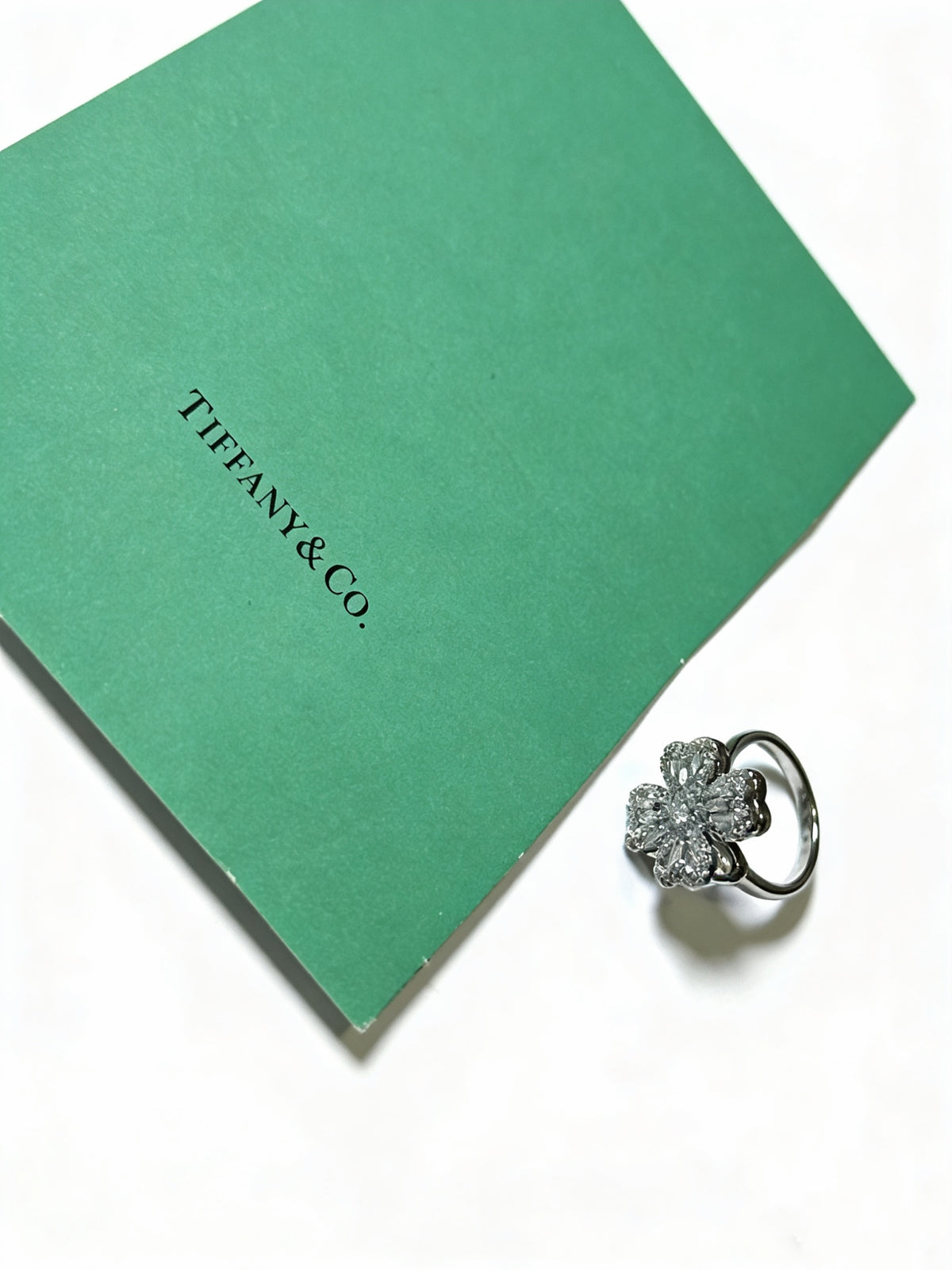 gold crystal minimalist Ring for women - alternate angle view 6