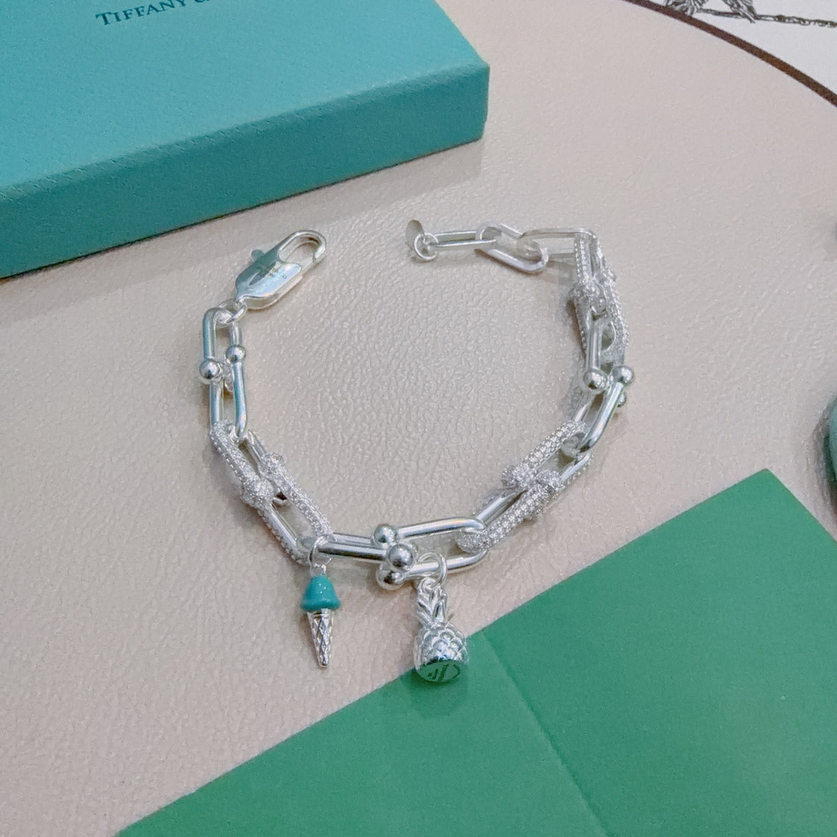 antique vintage Bracelet for men - alternate angle view 2