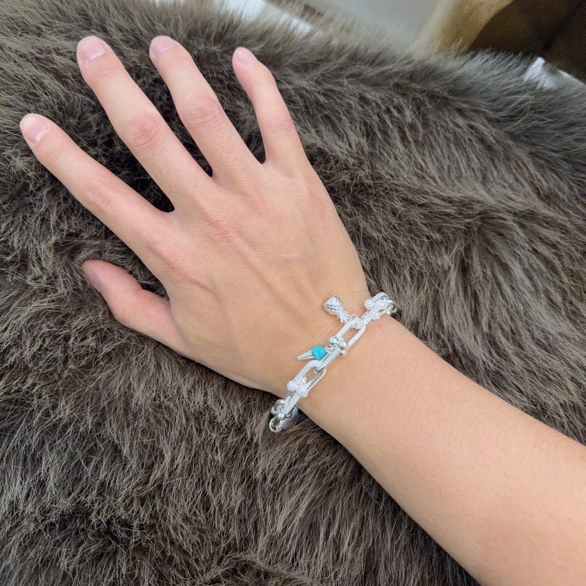 antique vintage Bracelet for men - alternate angle view 9