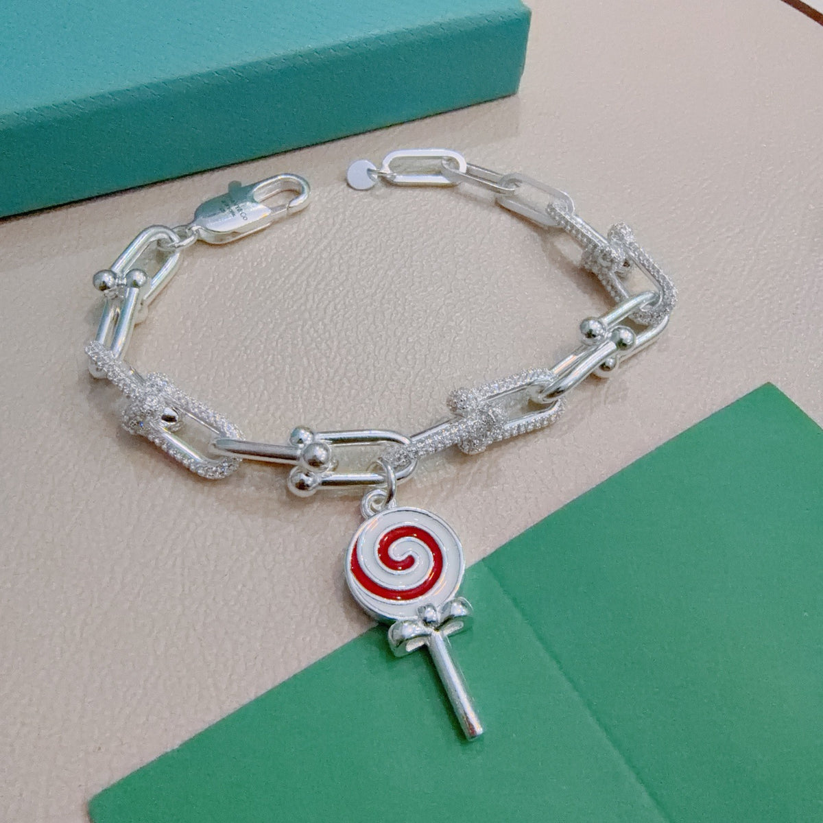 antique vintage Bracelet for men - alternate angle view 3