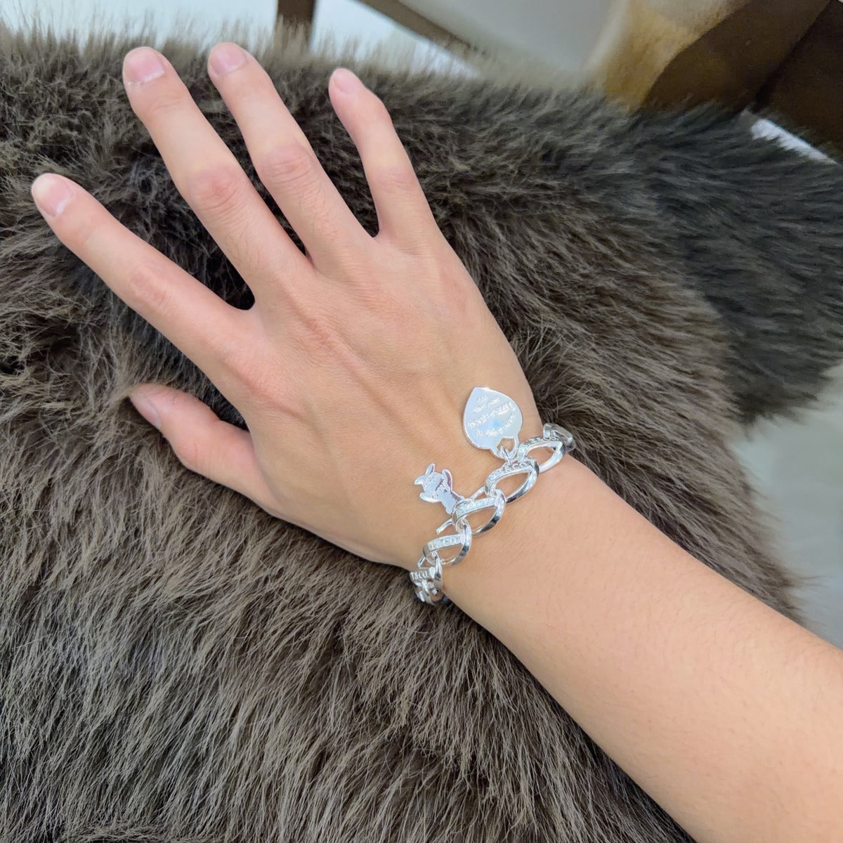 antique vintage Bracelet for men - alternate angle view 4