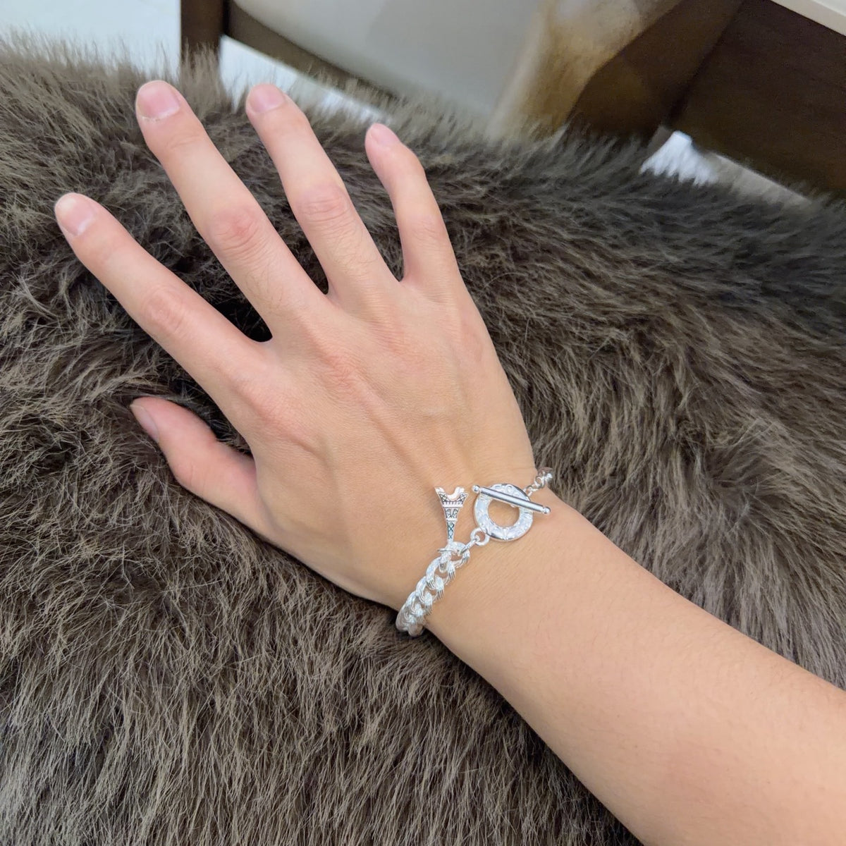 antique vintage Bracelet for men - alternate angle view 4