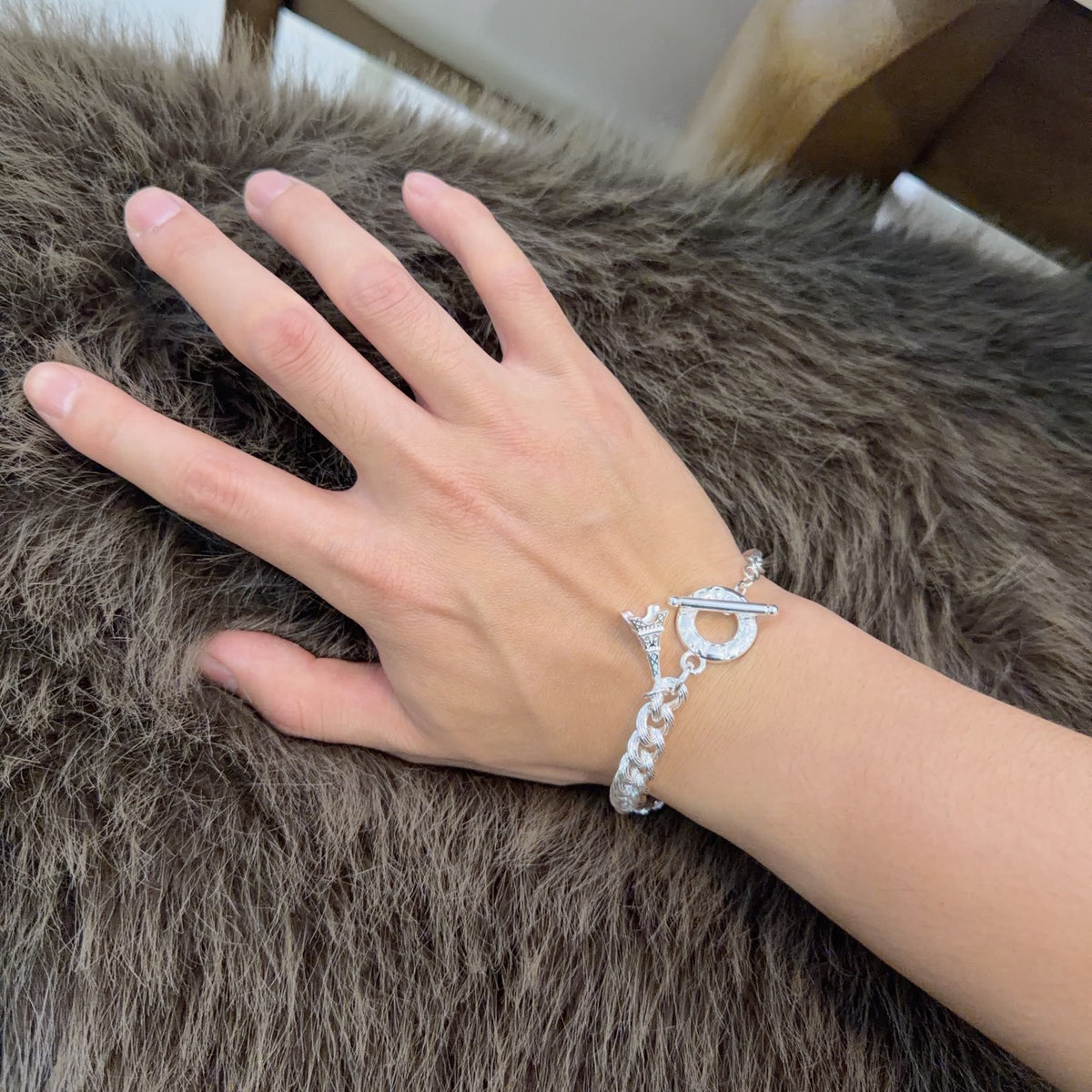 antique vintage Bracelet for men - alternate angle view 7
