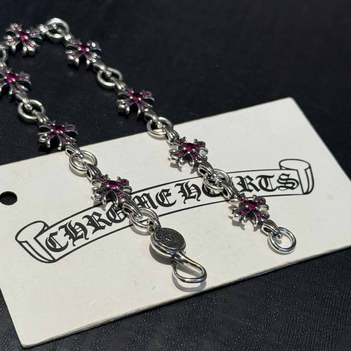 antique crystal cross Bracelet for women - alternate angle view 8