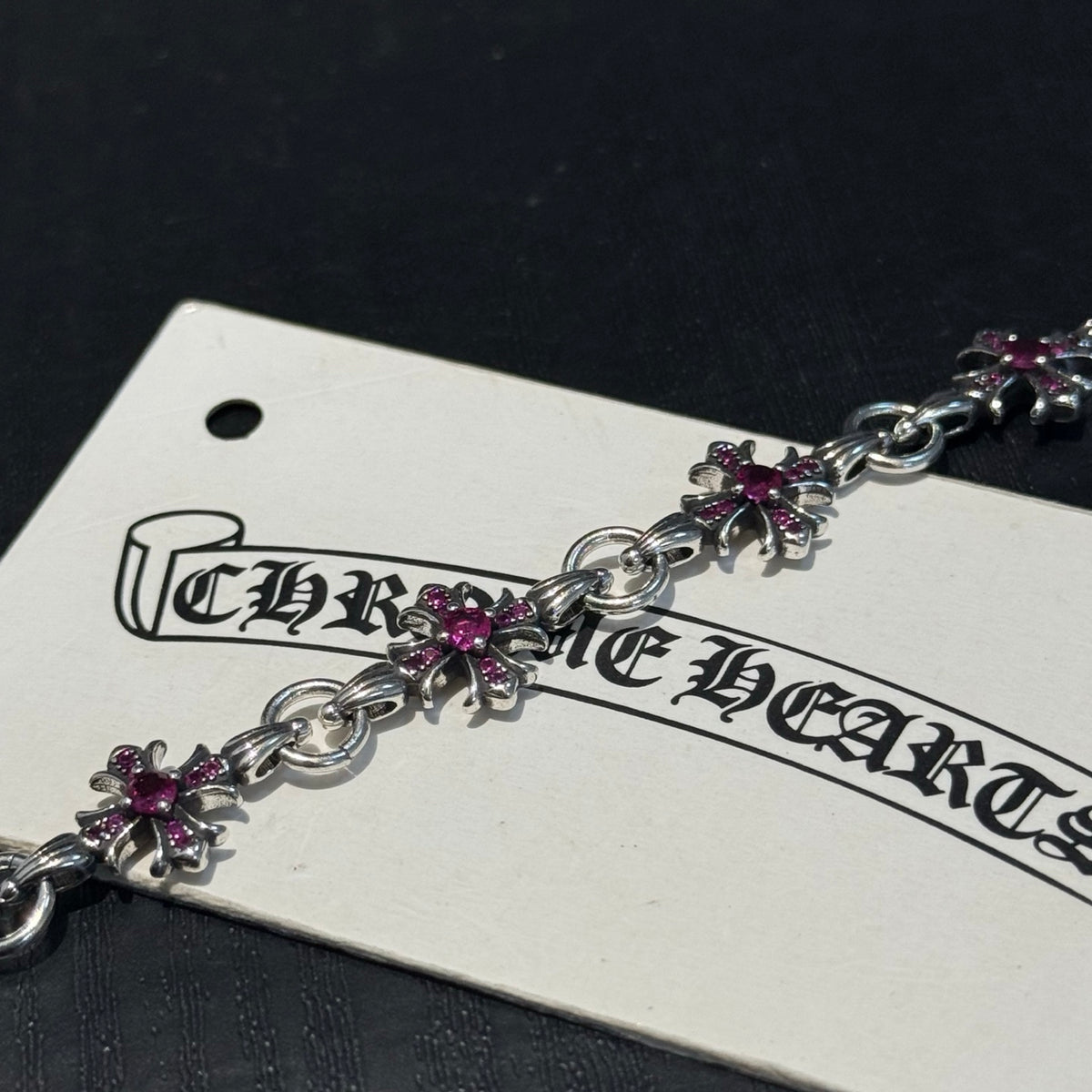 antique crystal cross Bracelet for women - alternate angle view 9