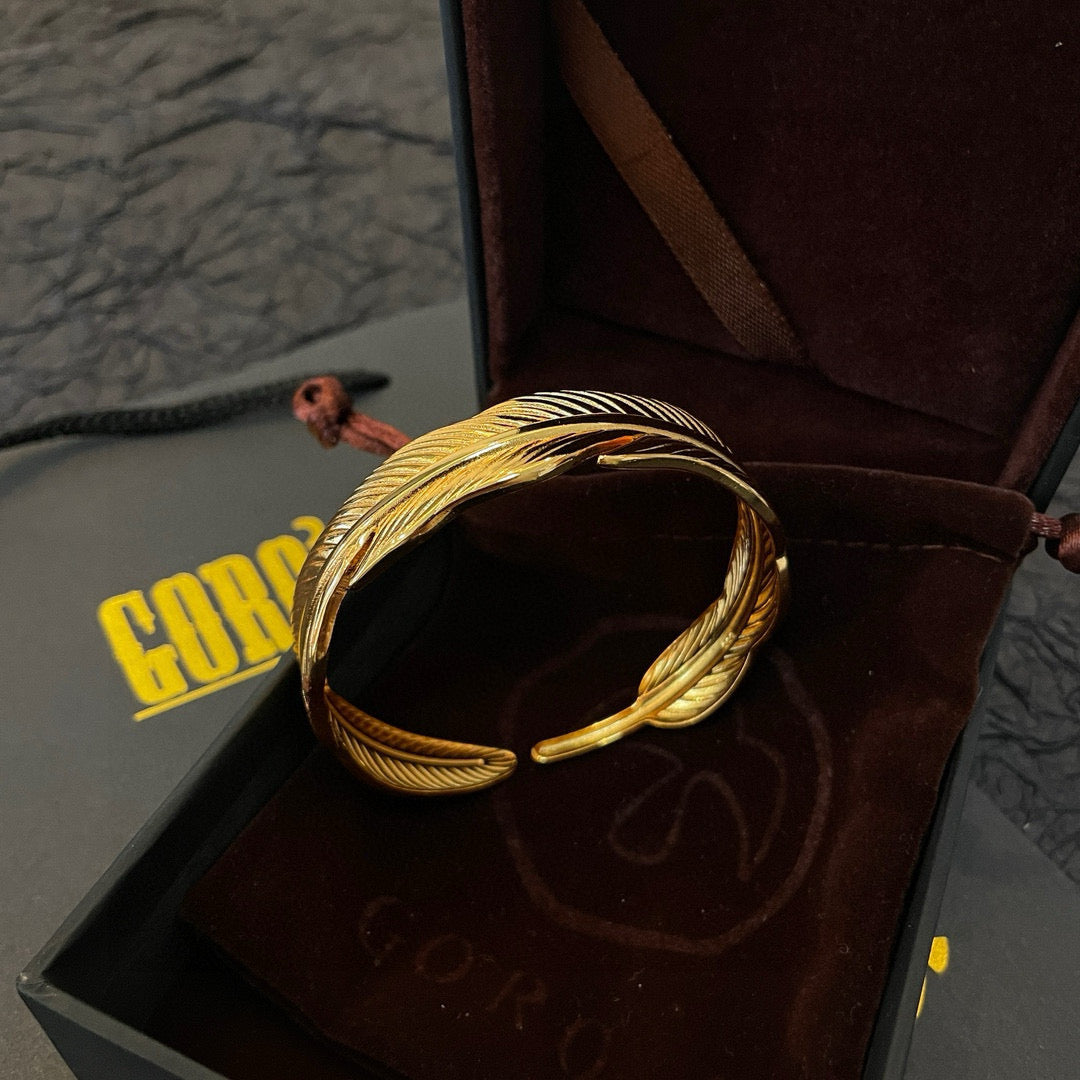 silver vintage Bangle for men - alternate angle view 8
