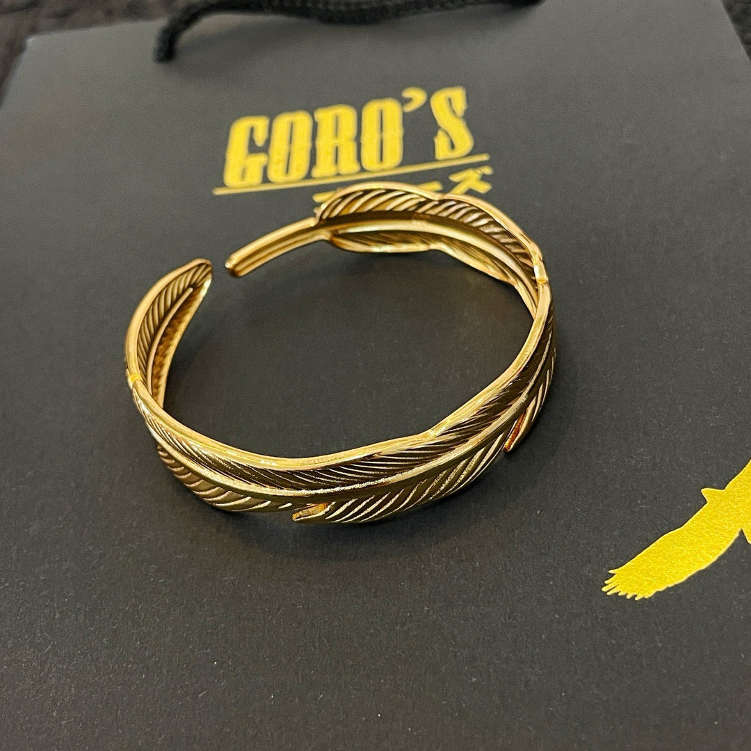 silver vintage Bangle for men - alternate angle view 6