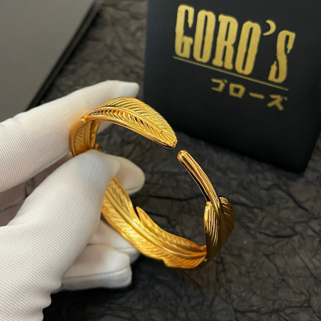 silver vintage Bangle for men - alternate angle view 3
