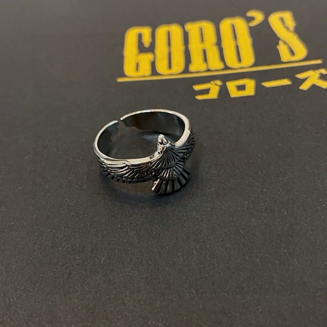 silver vintage Ring for men - alternate angle view 2